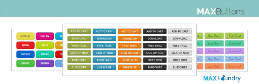 افزونه WordPress Button Plugin MaxButtons