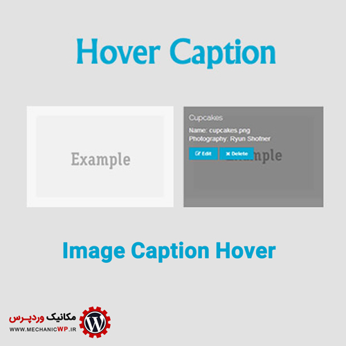 کپشن های زیبا برای تصاویر در وردپرس با Image Caption Hover