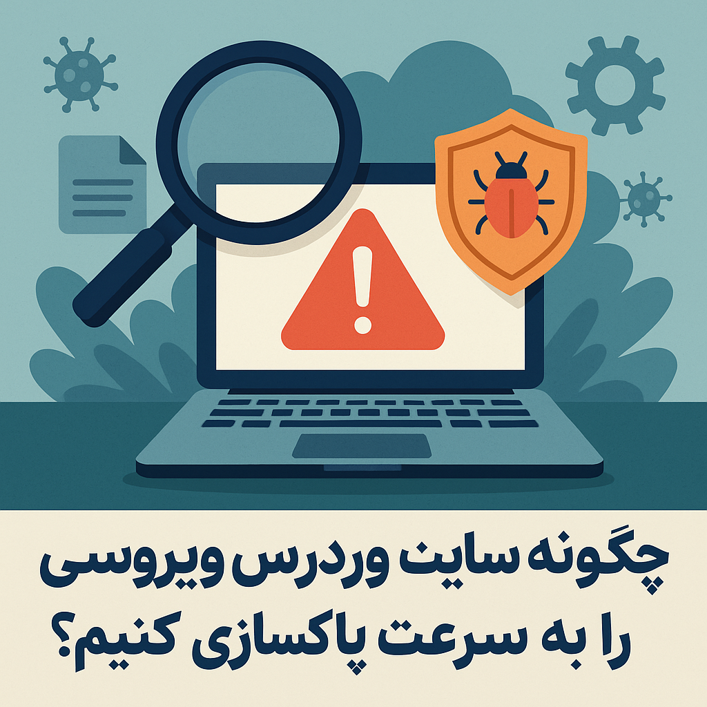 چگونه سایت ویروسی را پاکسازی کنیم